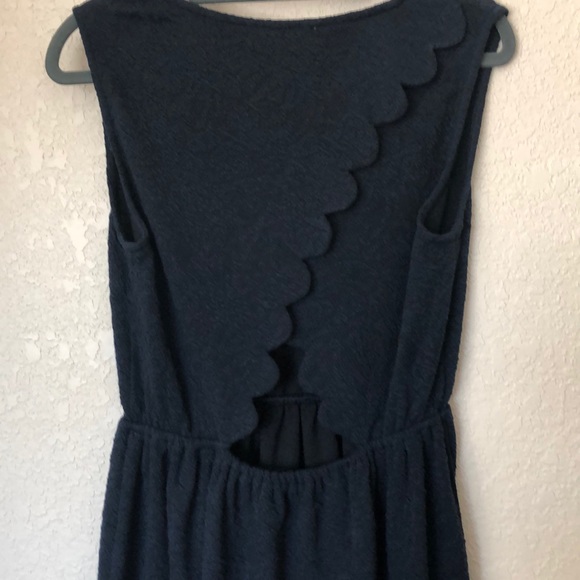 ModCloth Navy Short A-Line Dress - Picture 3 of 6